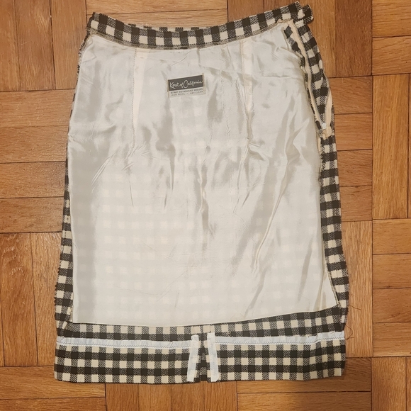 1980s Vintage 2 piece wool suit size M/L - Picture 6 of 14